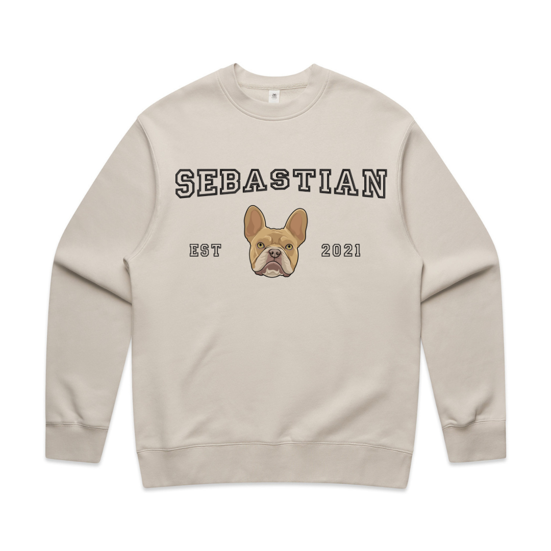 Varsity Printed Crewneck ๐พ