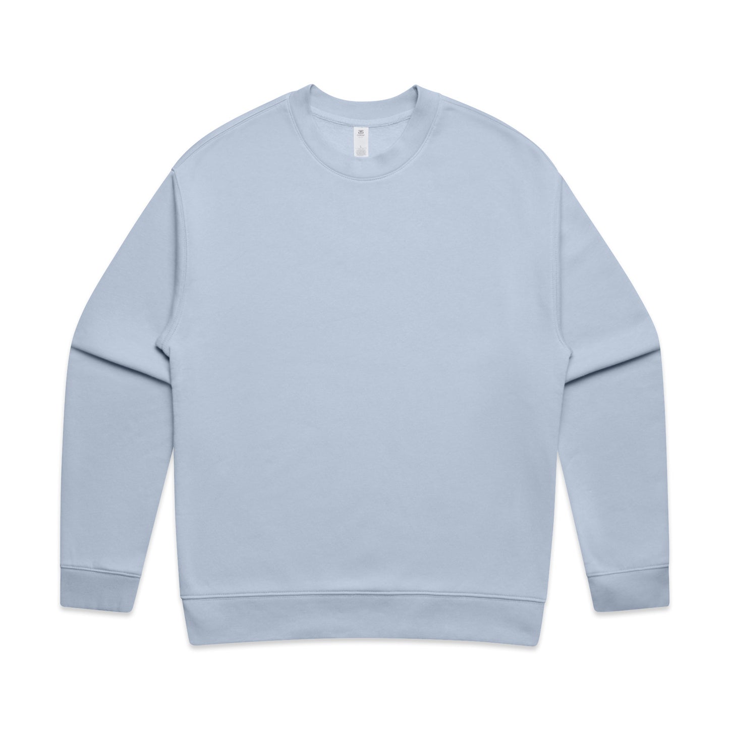 Powder AS Colour crewneck — custom outline pet portrait print