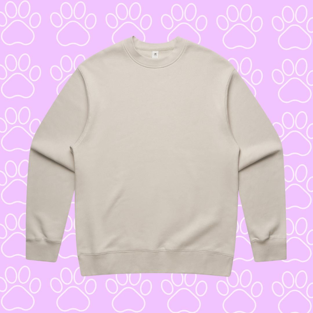 Vivid Print Crewneck 🐾
