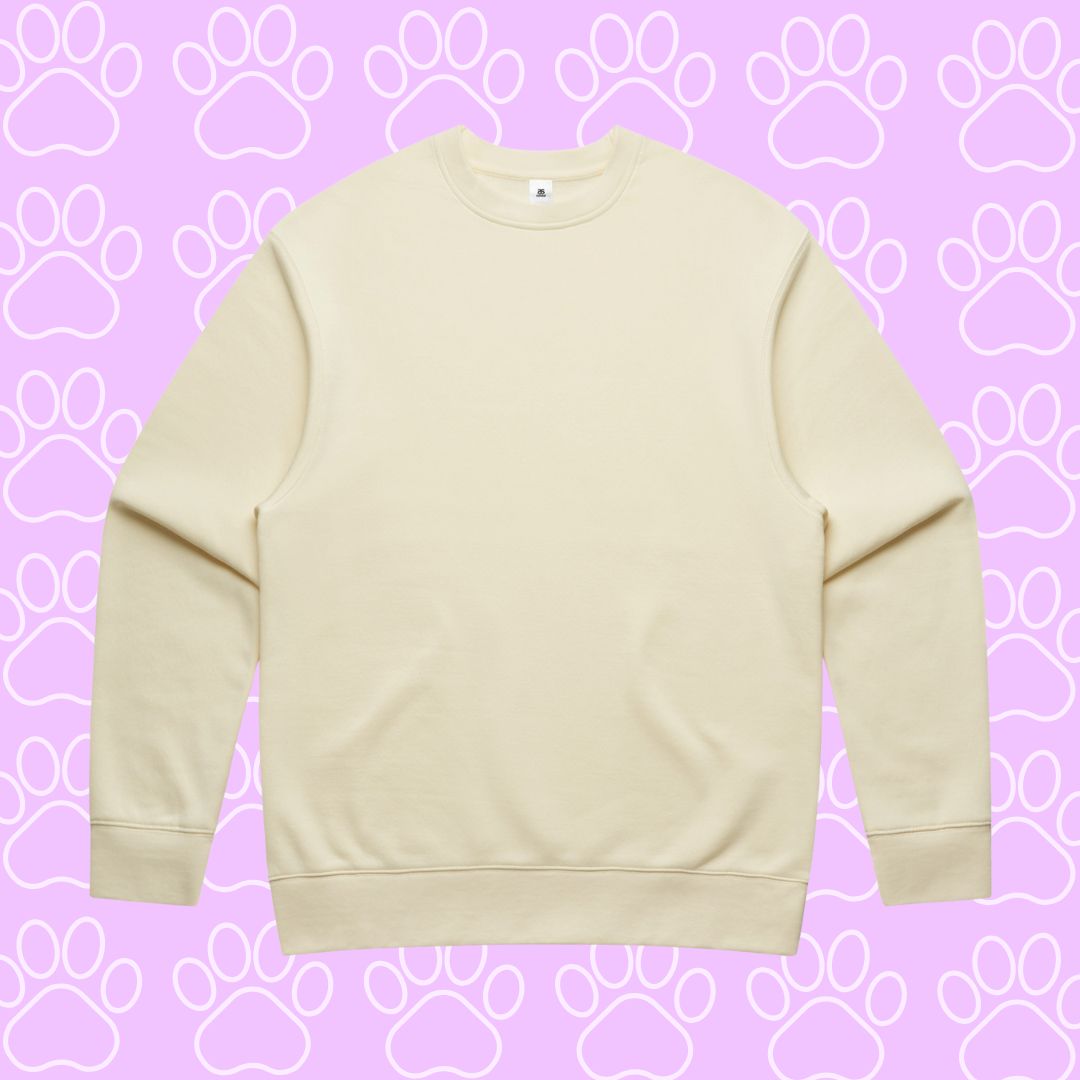 Vivid Print Crewneck 🐾