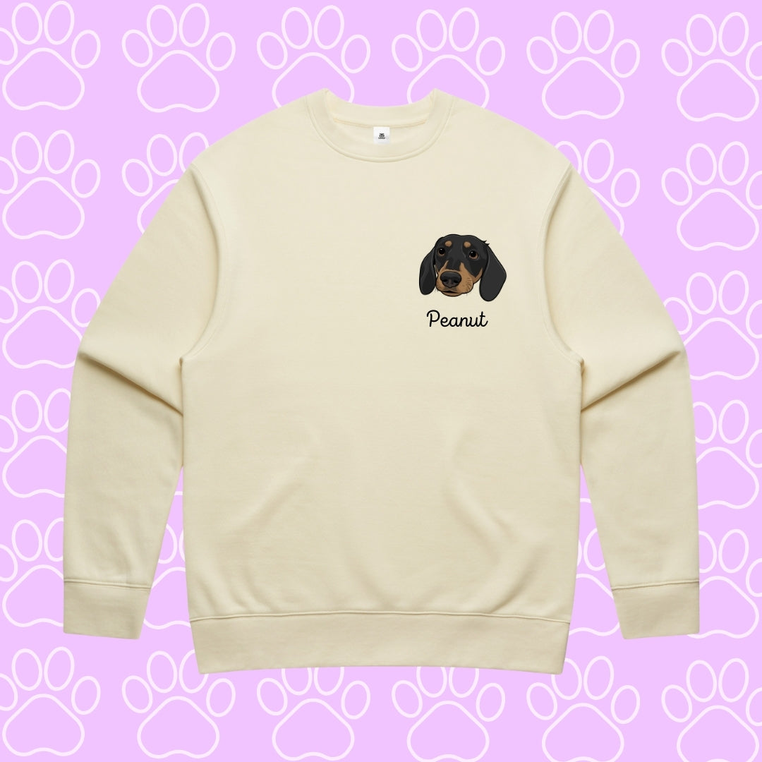 Vivid Print Crewneck 🐾