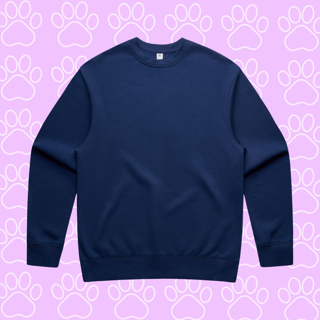 Vivid Print Crewneck 🐾