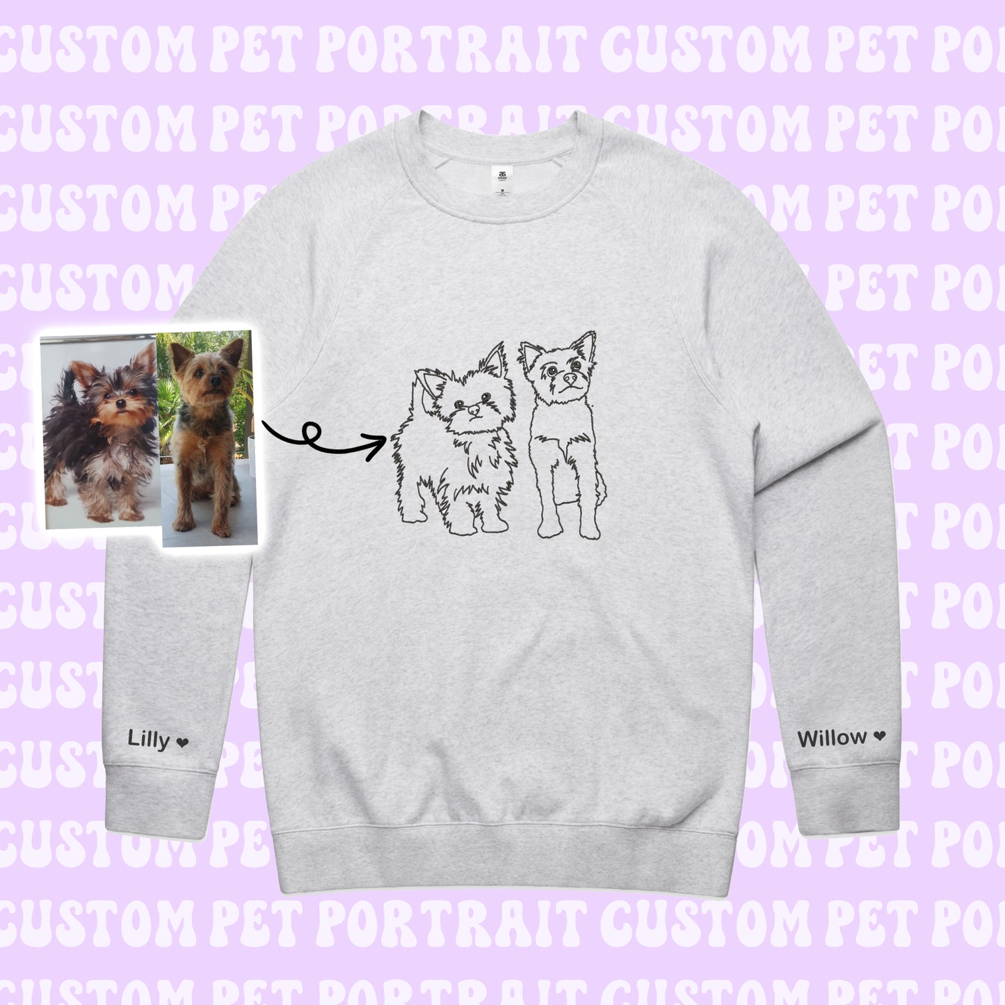 Outline Crewneck ๐พ