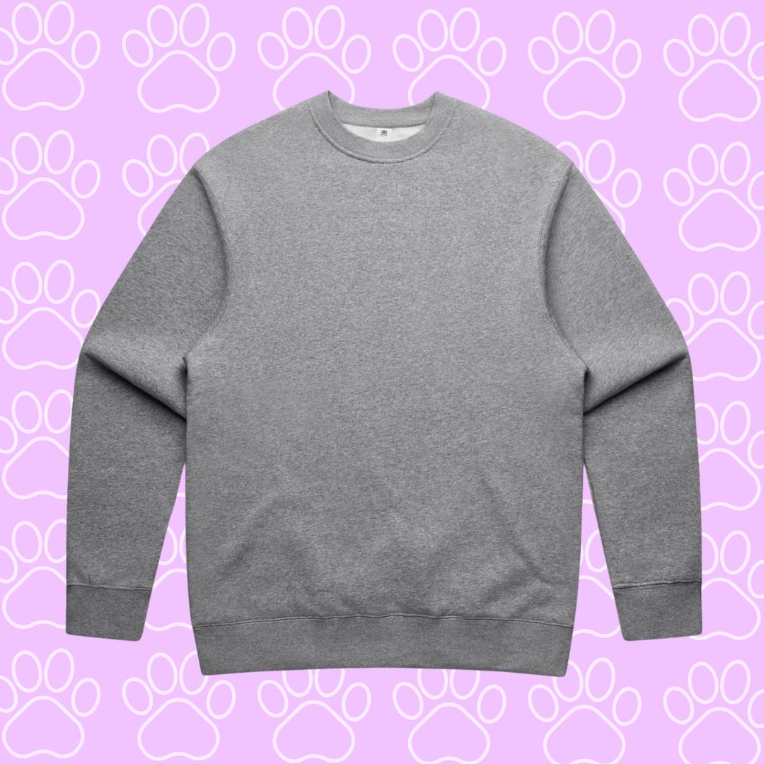 Vivid Print Crewneck 🐾