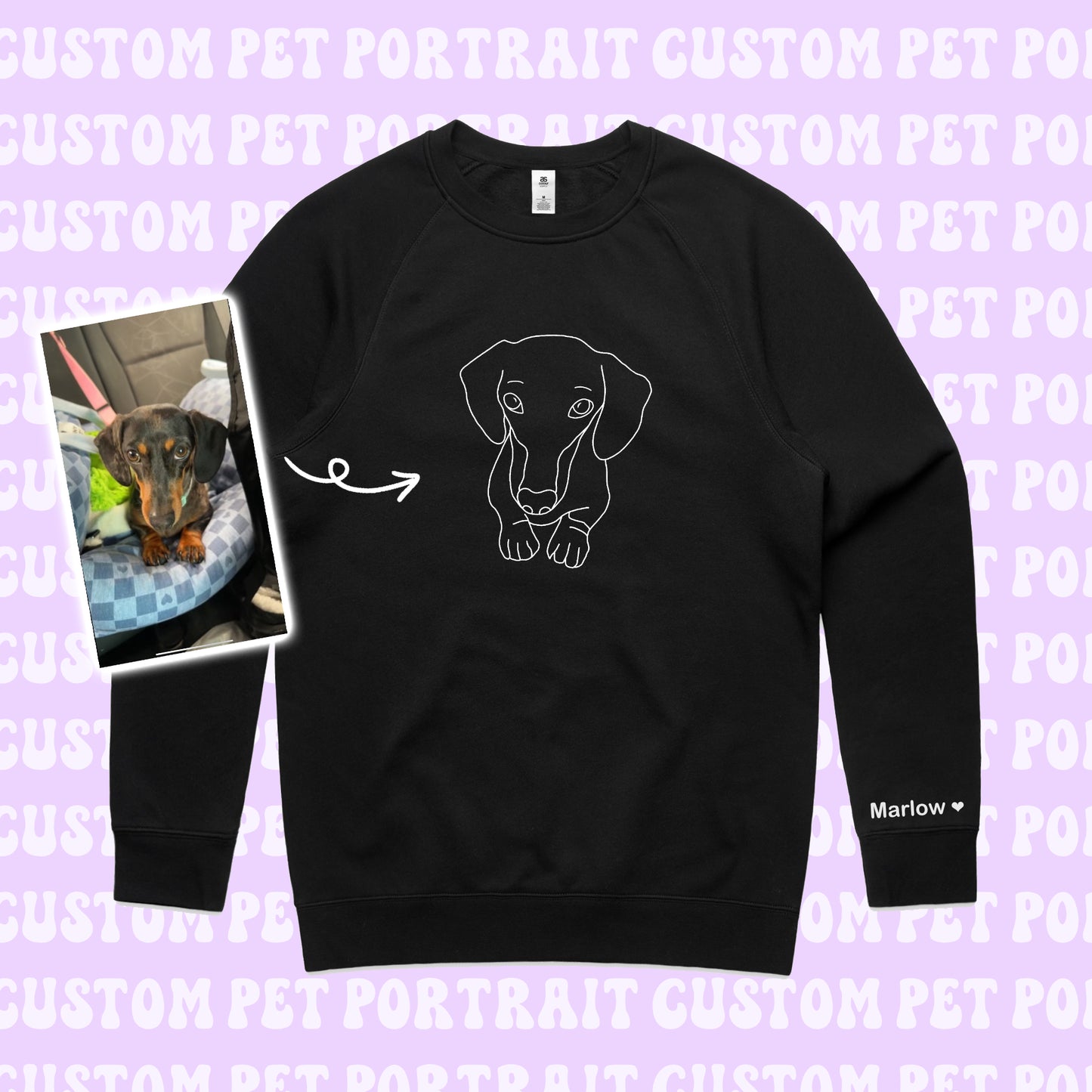 Outline Crewneck ๐พ