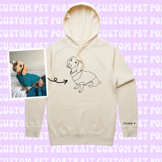 Outline Kids Hoodie🐾