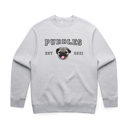 Varsity Printed Crewneck 🐾