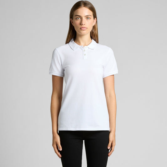 Womens Pique Polo