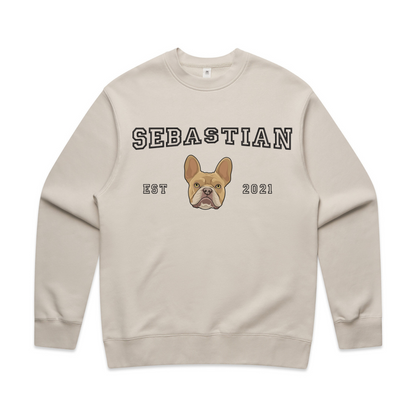 Varsity Printed Crewneck 🐾