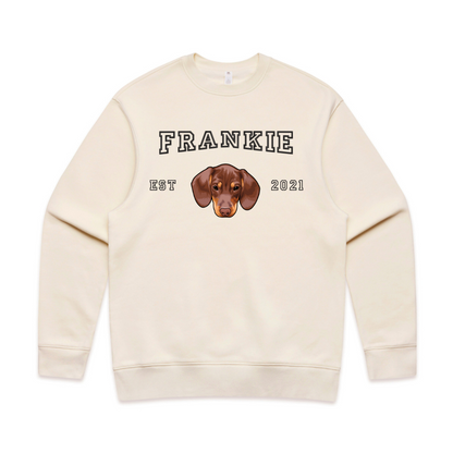 Varsity Printed Crewneck 🐾