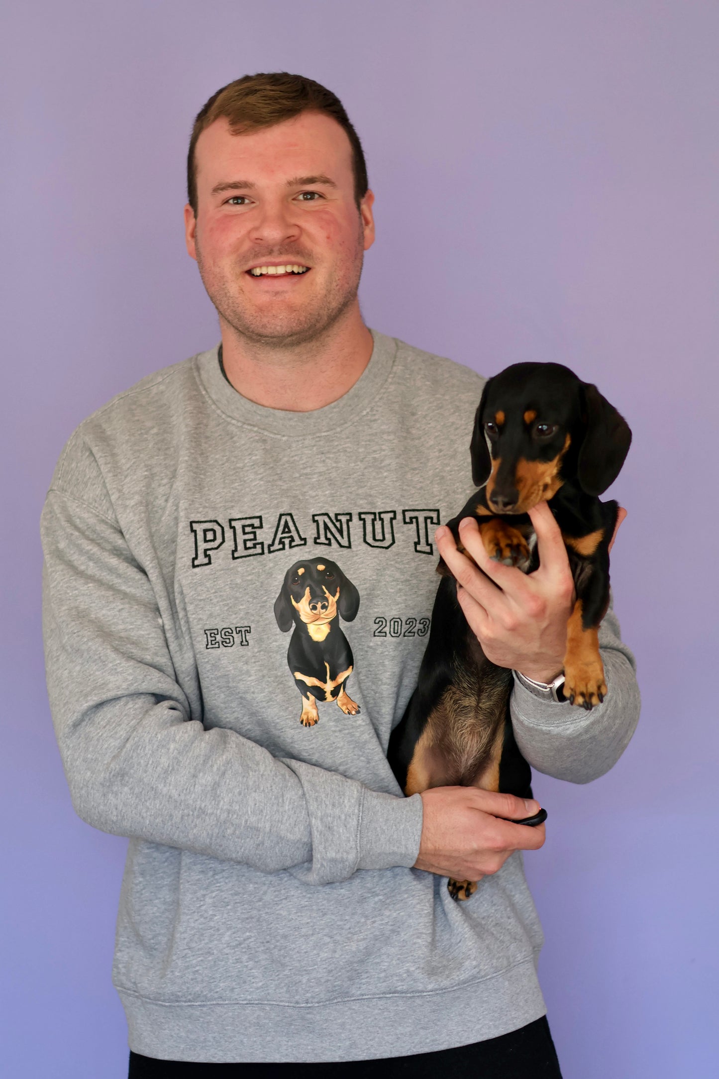 Varsity Printed Crewneck 🐾