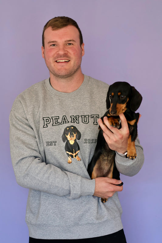 Varsity Printed Crewneck 🐾