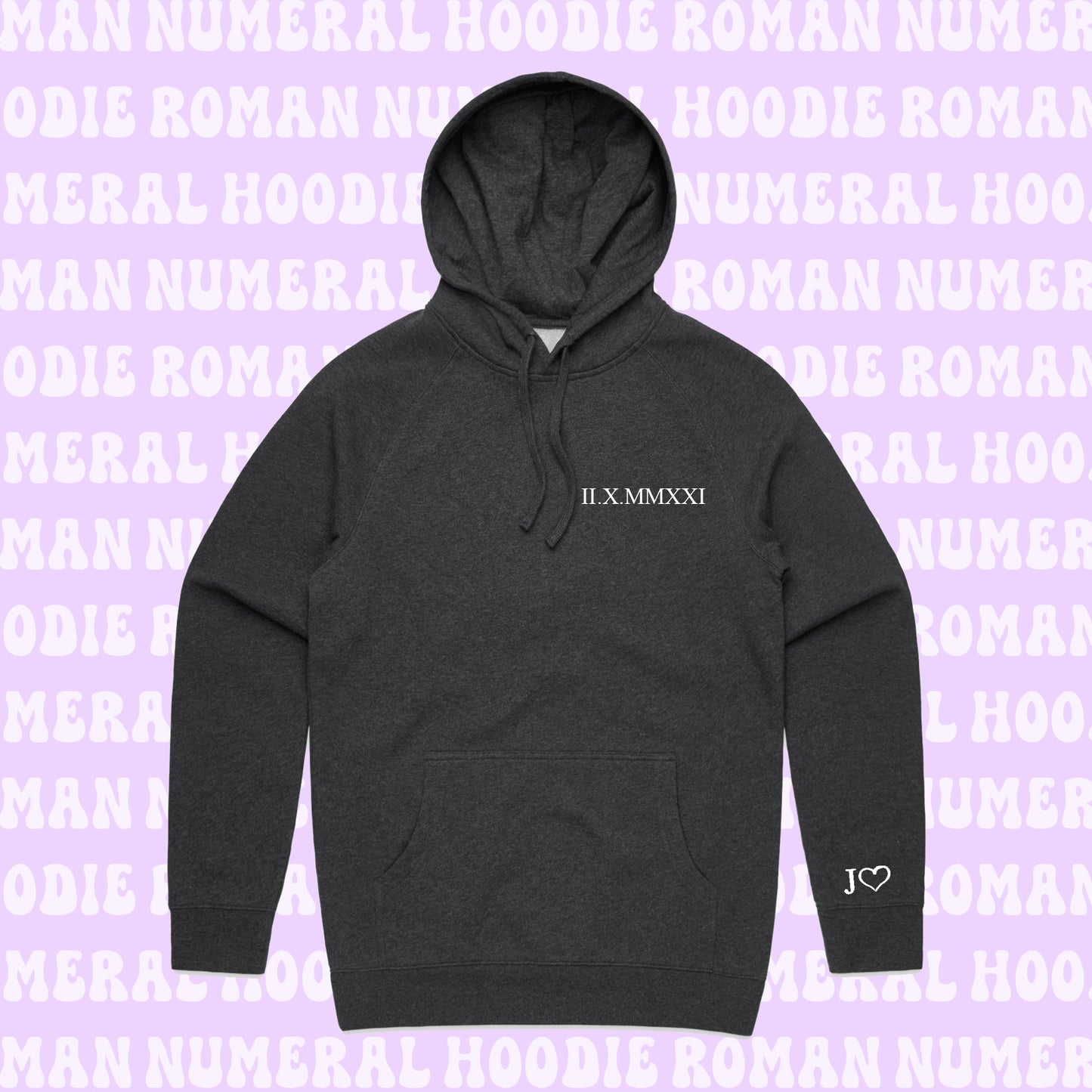 Roman Numeral Hoodie