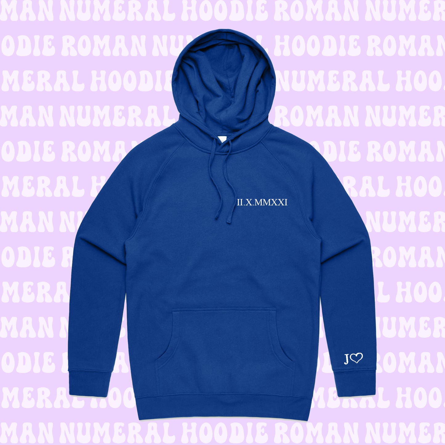 Roman Numeral Hoodie