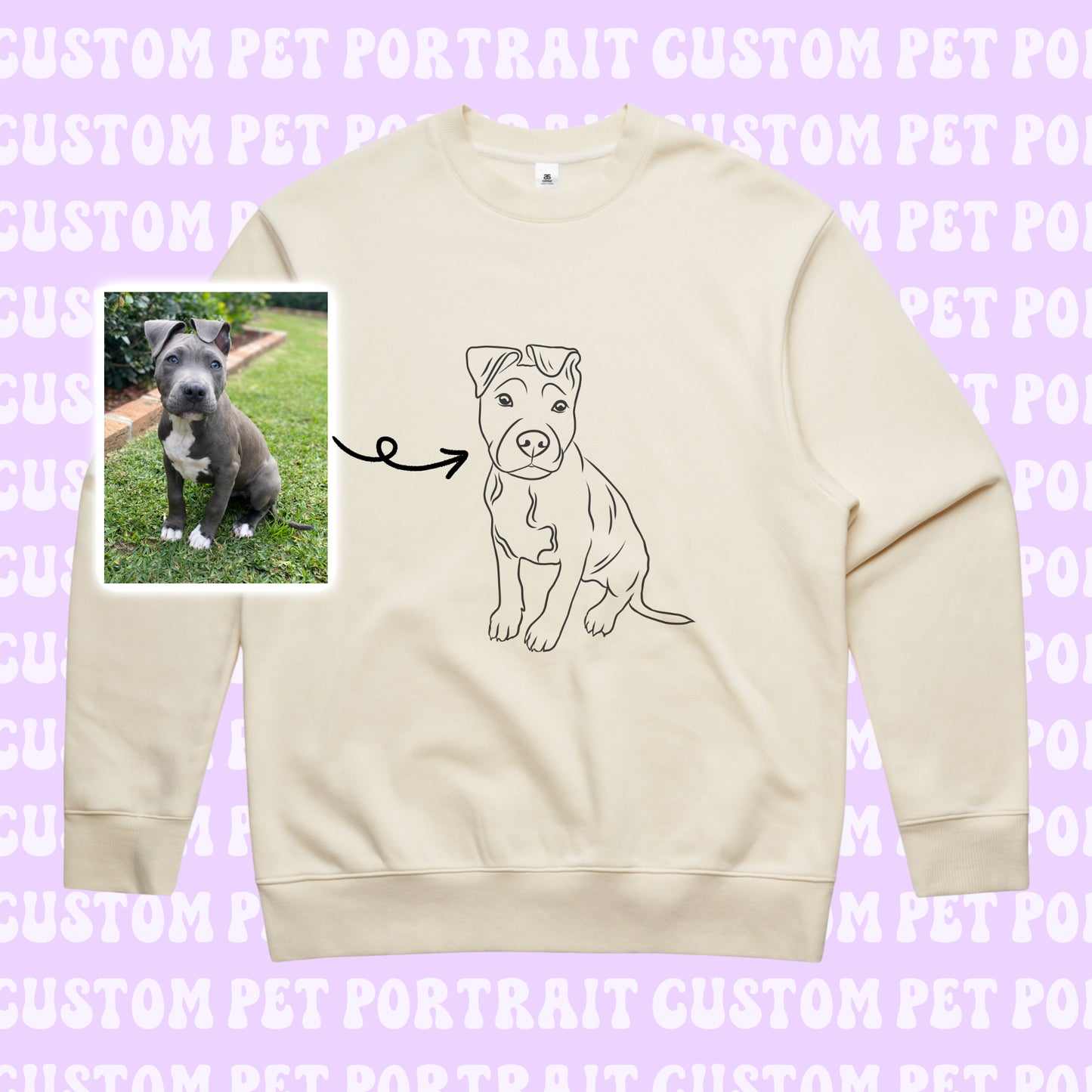 Custom Pet 🐾 Crewneck