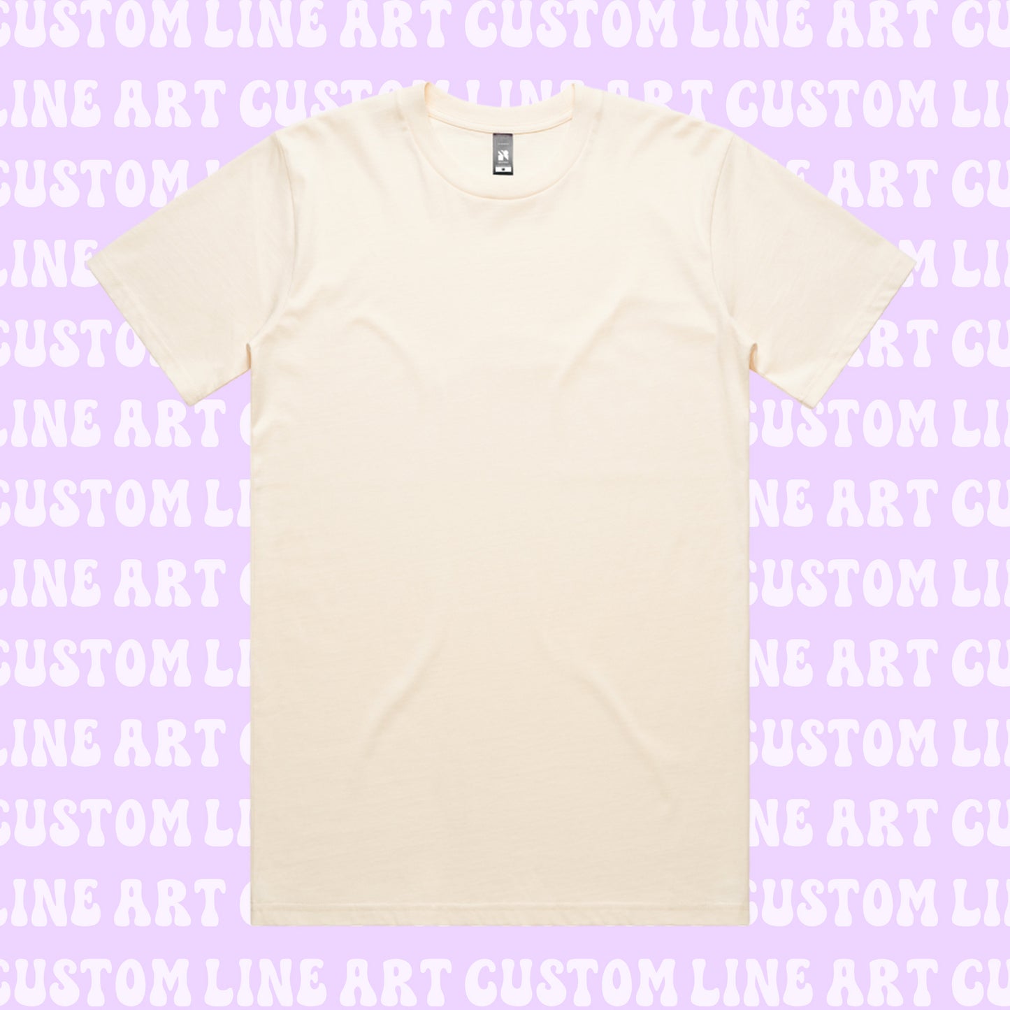 Custom Line Art Tee