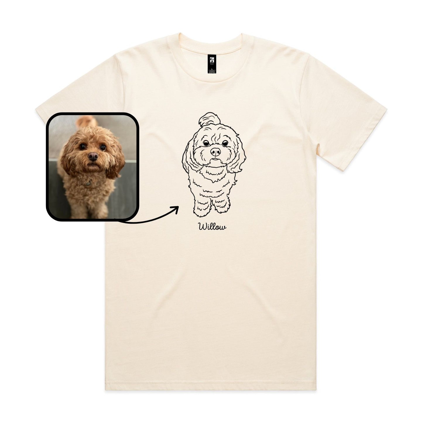Outline Print Tee