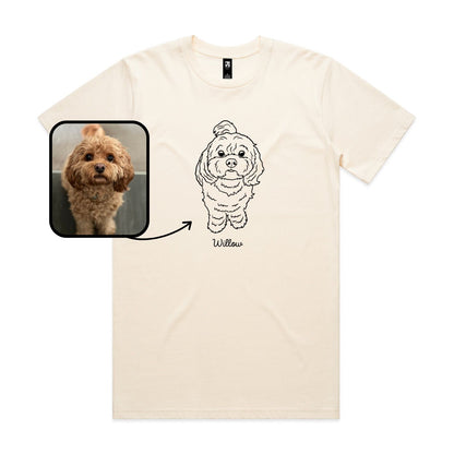 Outline Print Tee