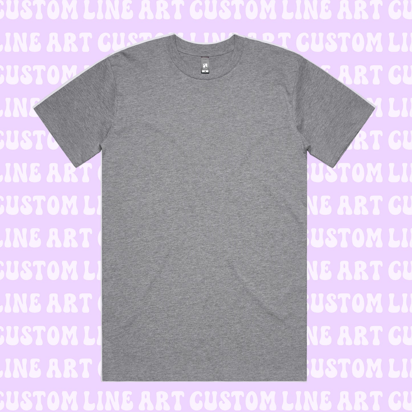 Custom Line Art Tee