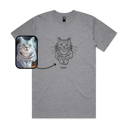 Outline Print Tee
