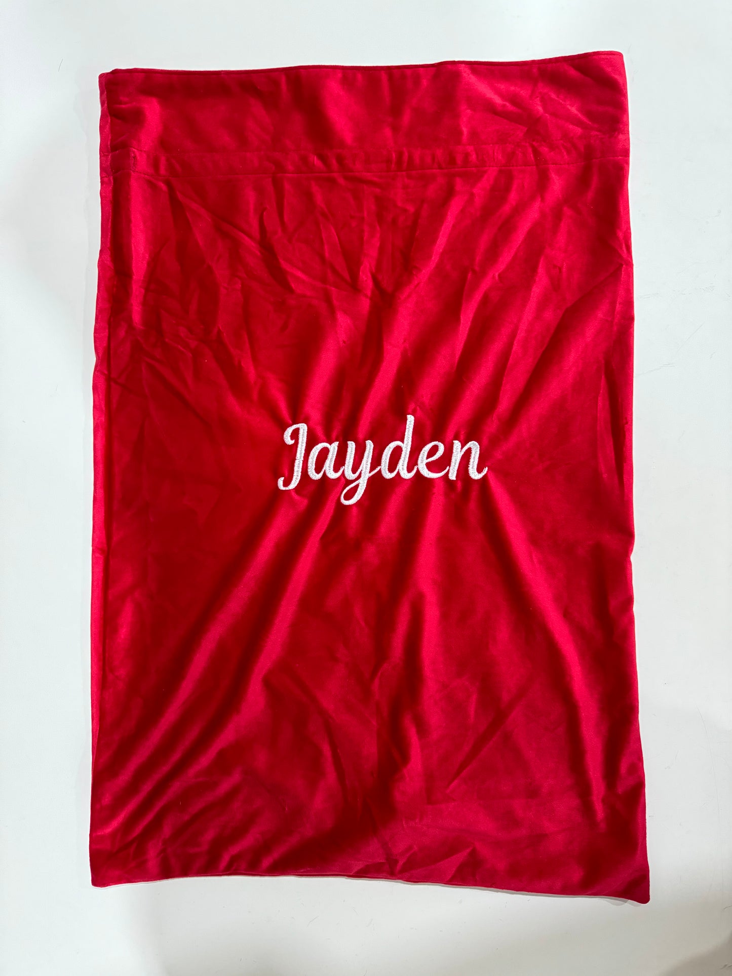 PERSONALISED | VELVET SANTA SACK