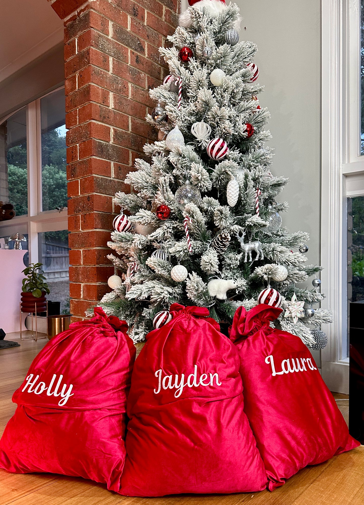 PERSONALISED | VELVET SANTA SACK