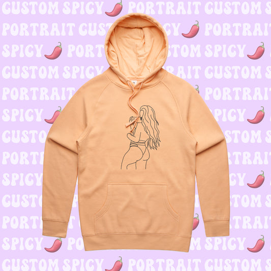 Embroidered Spicy Hoodie 🌶️