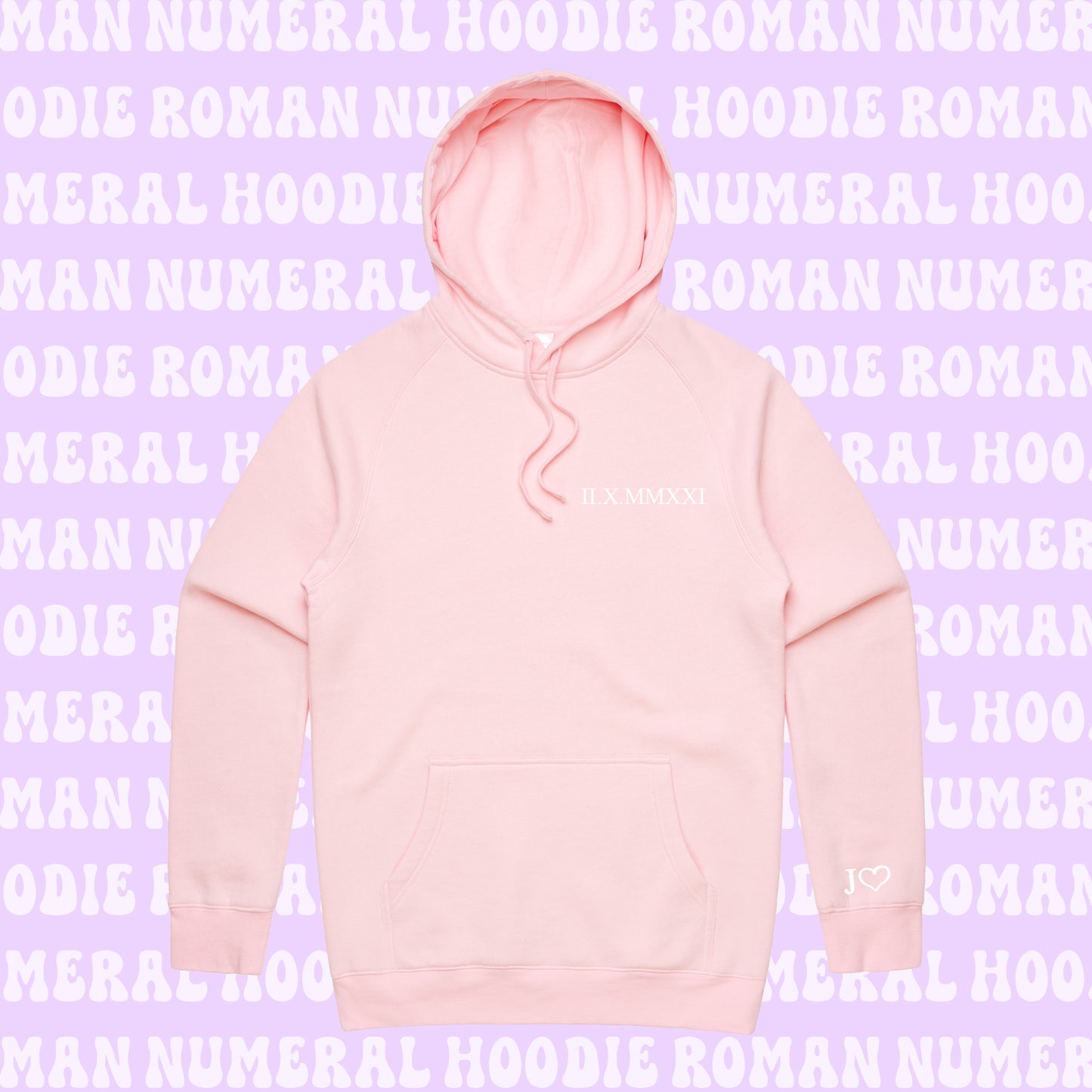 Roman Numeral Hoodie