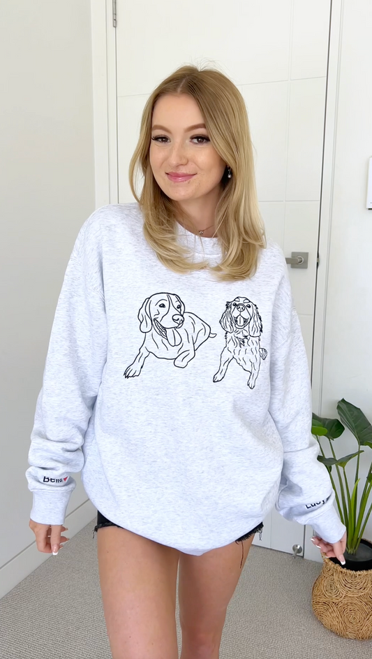 Outline Crewneck 🐾