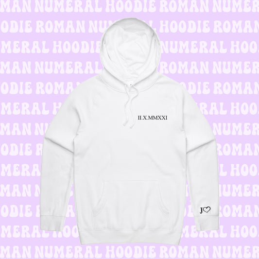 Roman Numeral Hoodie