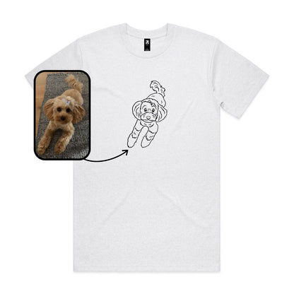 Outline Print Tee