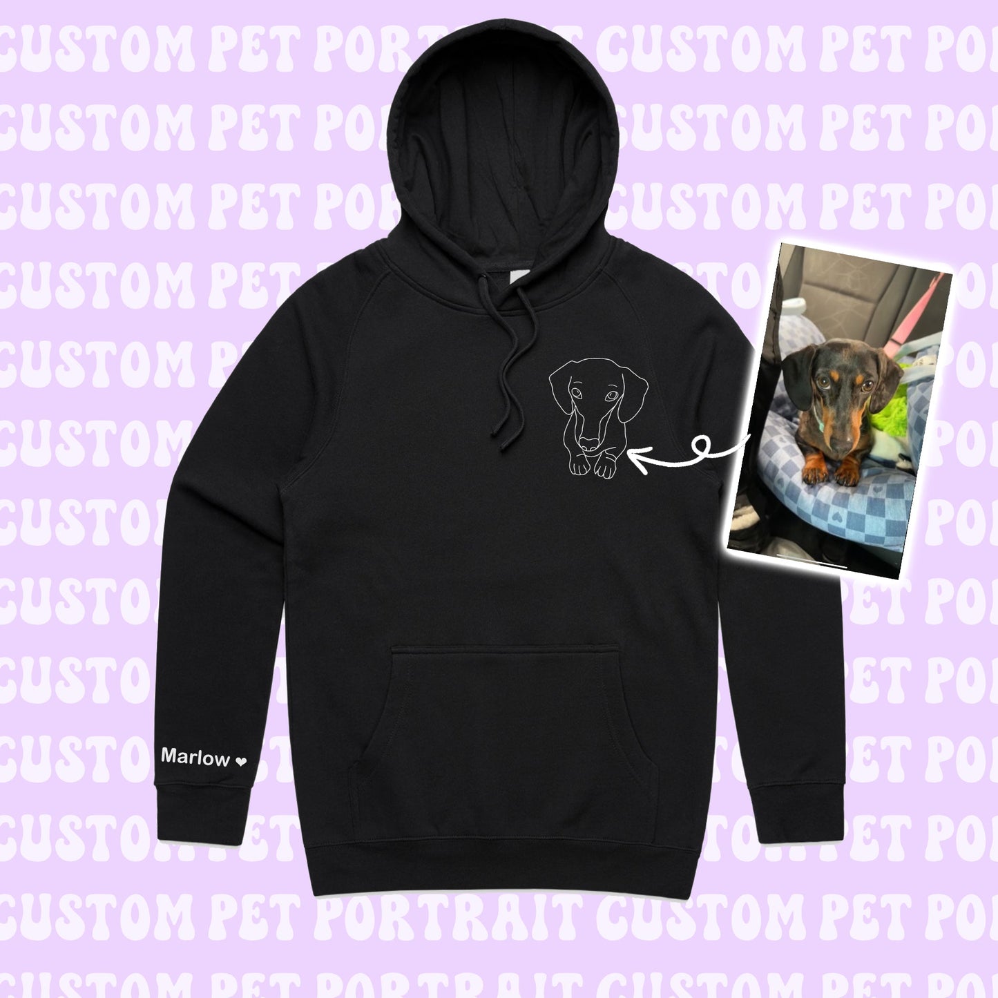 Outline Kids Hoodie🐾