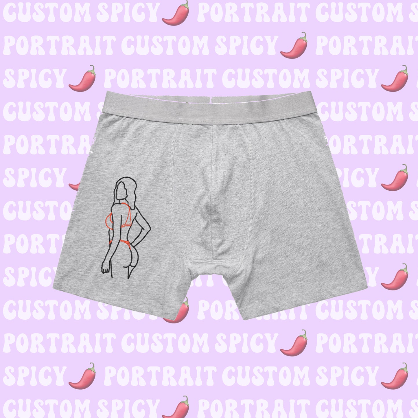 Embroidered Men's 🌶️ Underwear