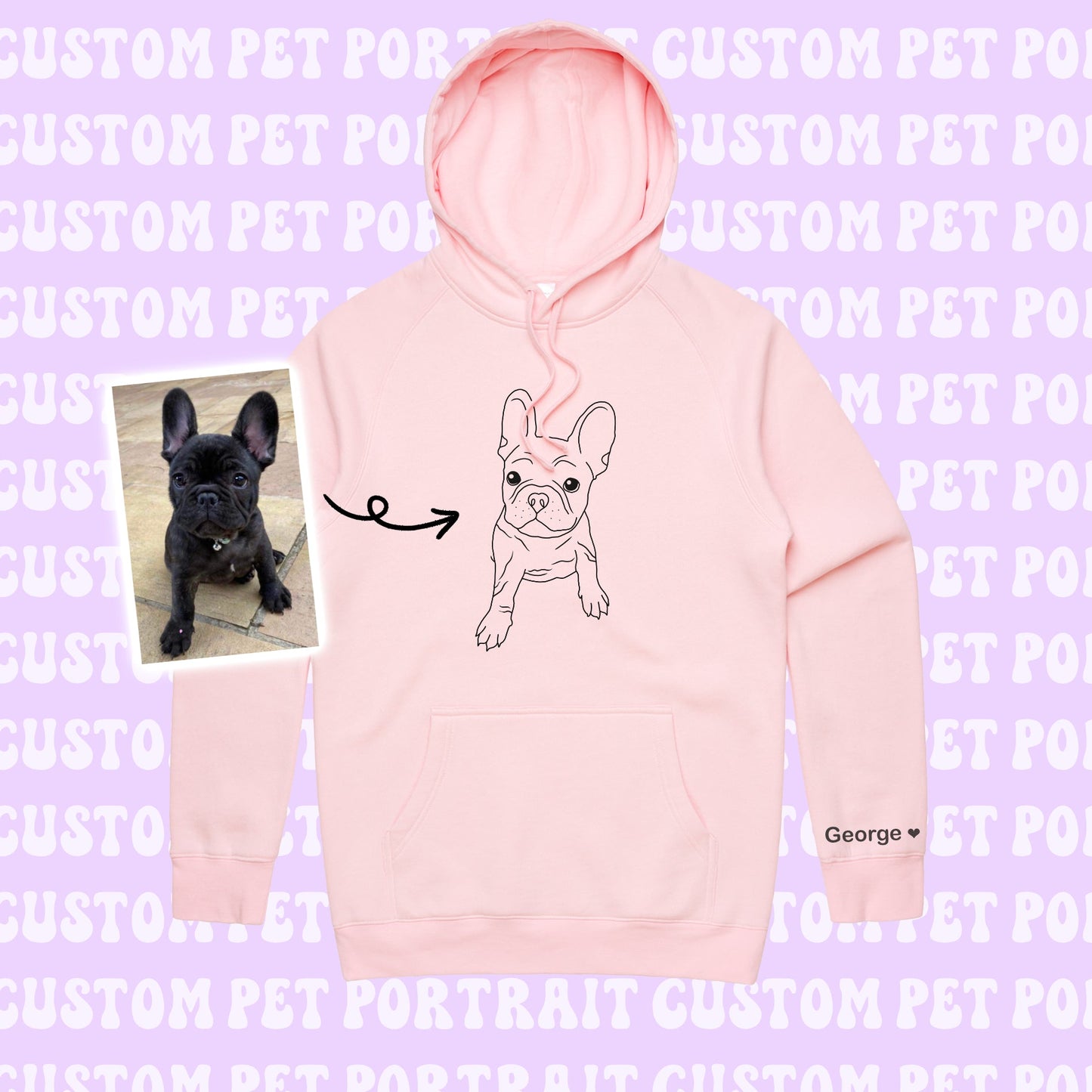 Outline Kids Hoodie🐾